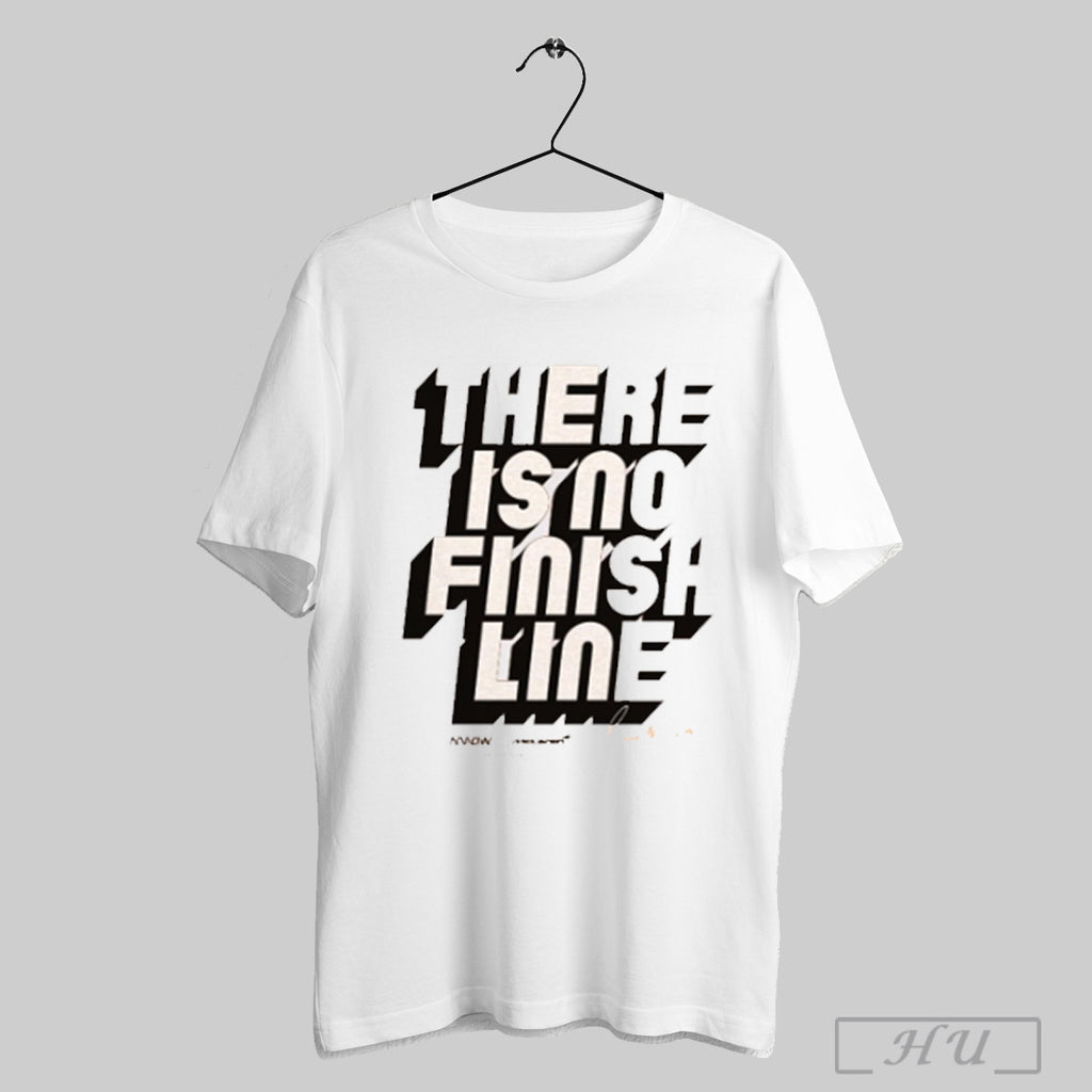 Arrow Mclaren Bruce Mclaren There Is No Finish Line Signature T Shirt