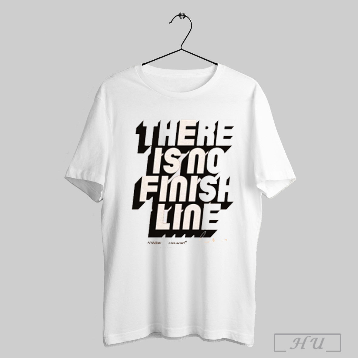 Arrow Mclaren Bruce Mclaren There Is No Finish Line Signature T Shirt
