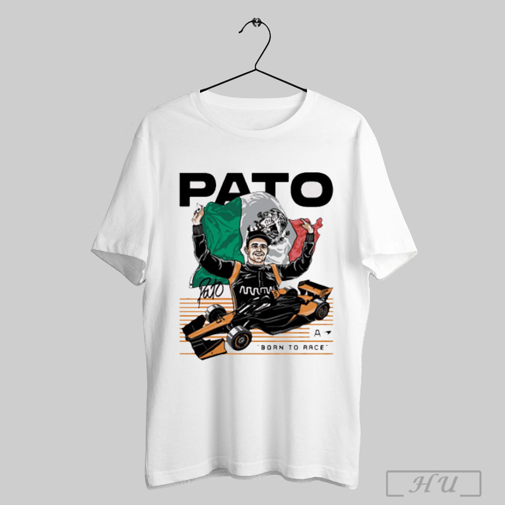 Arrow Mclaren Pato Oward Born To Race Graphic Signature T Shirt