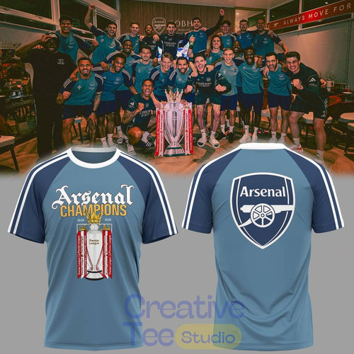 Arsenal Premier League Champions 25/26 T-Shirt