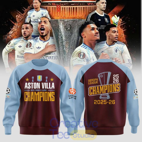 Aston Villa — Europa League Champions Limited Sweatshirt