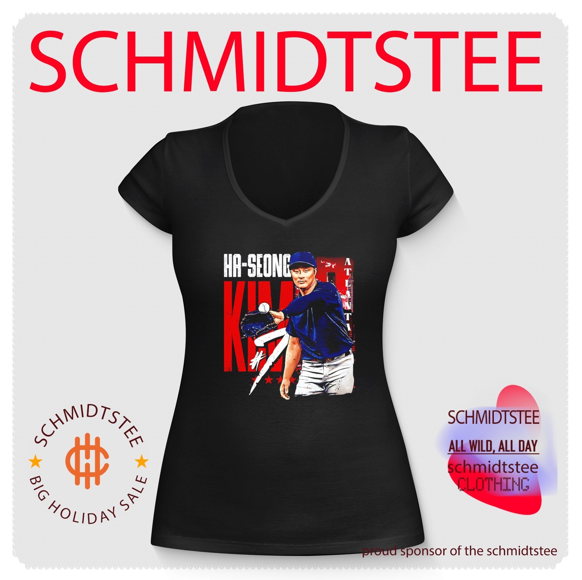 Atlanta Braves Ha Seong Kim illustration shirt