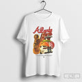 Atlanta City Icons Varsity Fox Theatre Peach Hawks Car Collage Shirt Sweater