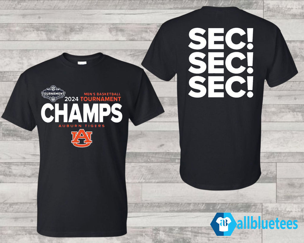 Auburn Basketball 2024 SEC Championship Shirt