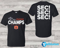 Auburn Basketball 2024 SEC Championship Shirt