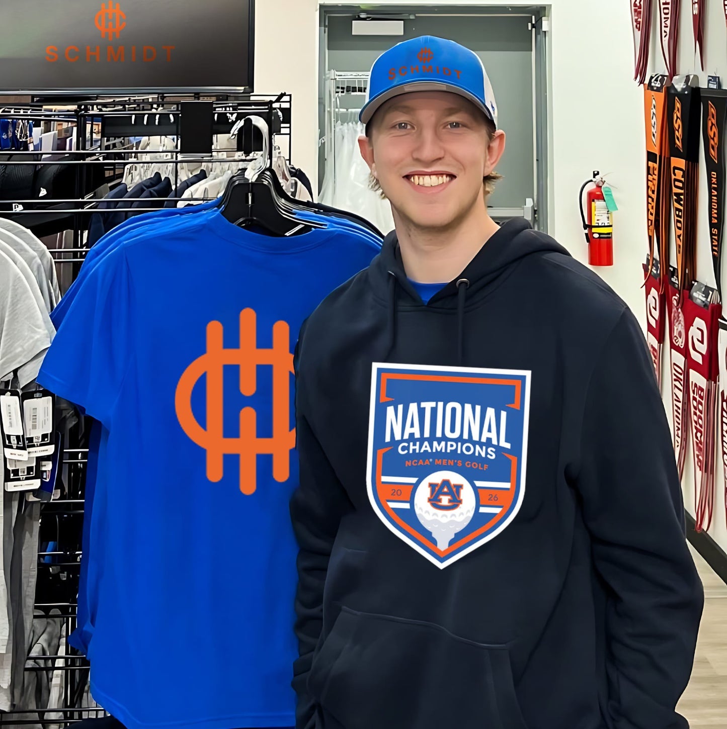Auburn Tigers 2026 NCAA Golf National Champs Shirt