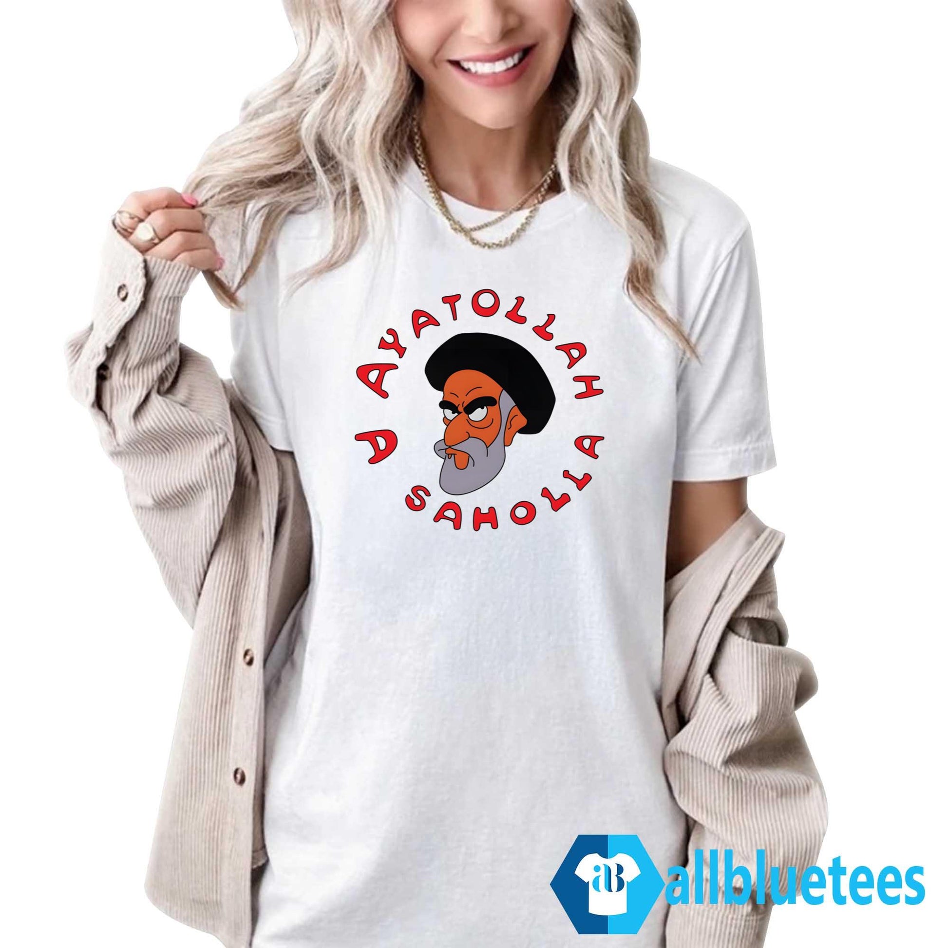 Ayatollah Asaholla Simpsons Shirt