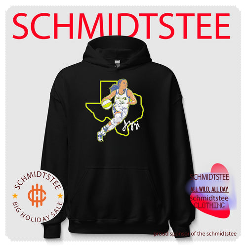 Azzi Fudd Dallas Wings State Star signature shirt