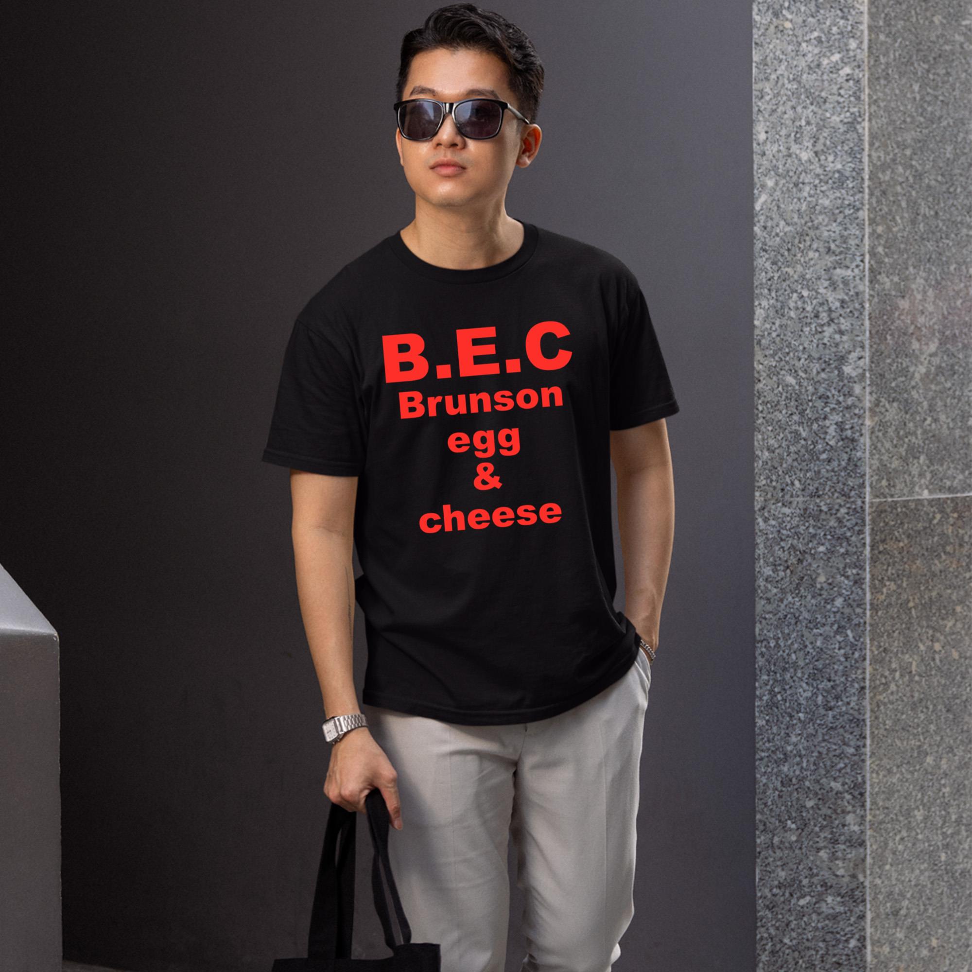 B.E.C Brunson Egg And Cheese Shirt