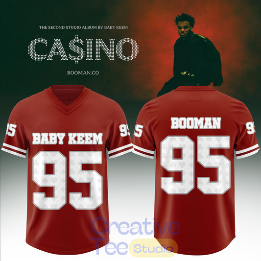 BB KEEM CA$INO TOUR 2026 Special Football Jersey