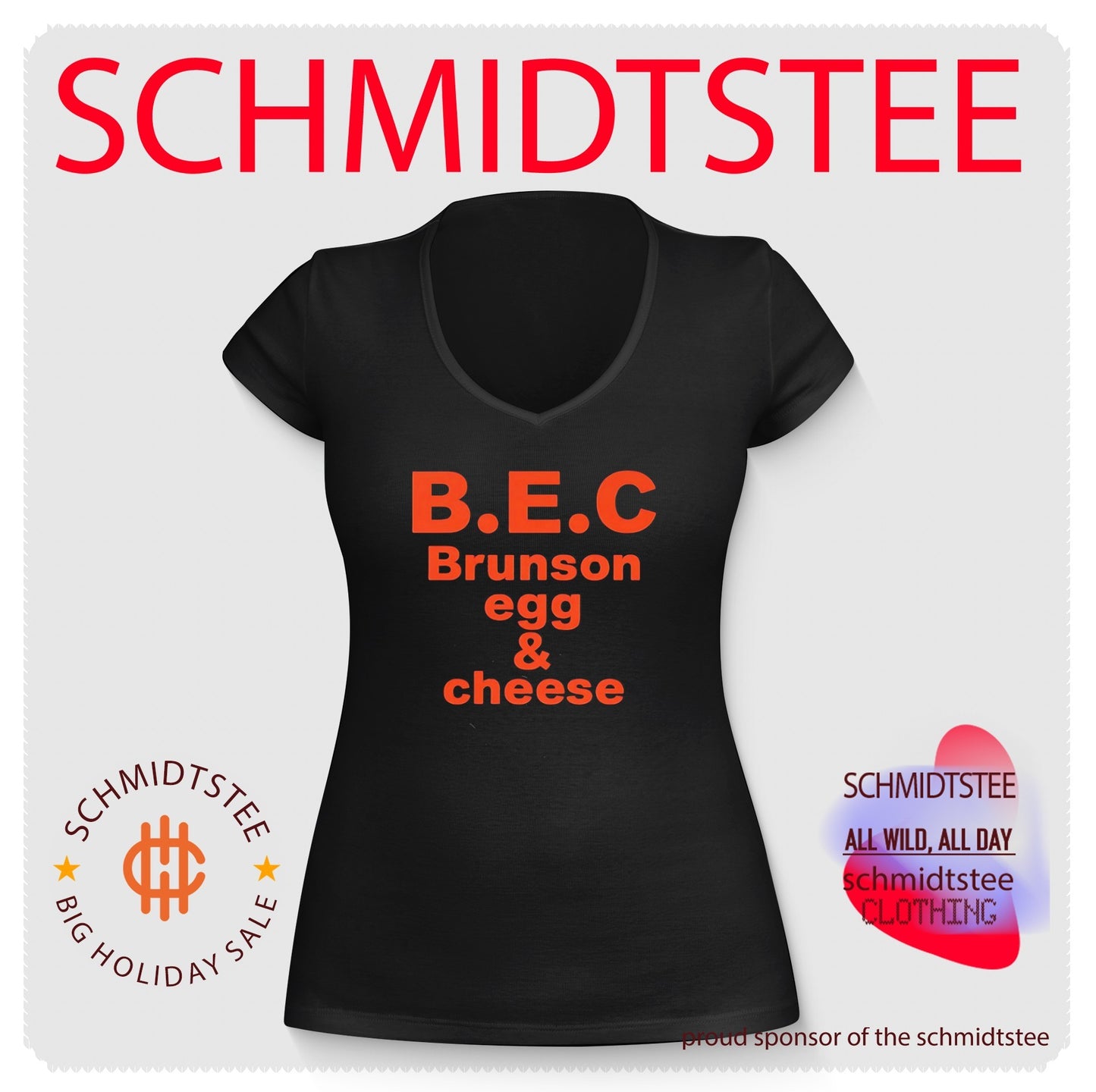 BEC Brunson egg and cheese New York Knicks shirt