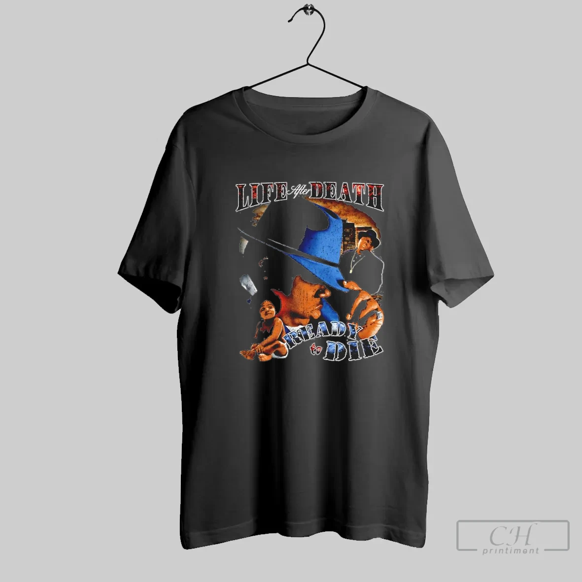 Big Life After Death Ready To Die Vintage T Shirt