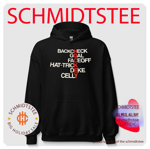 Backcheck Goal Faceoff Hat-Trick Deke Celly Hockey shirt