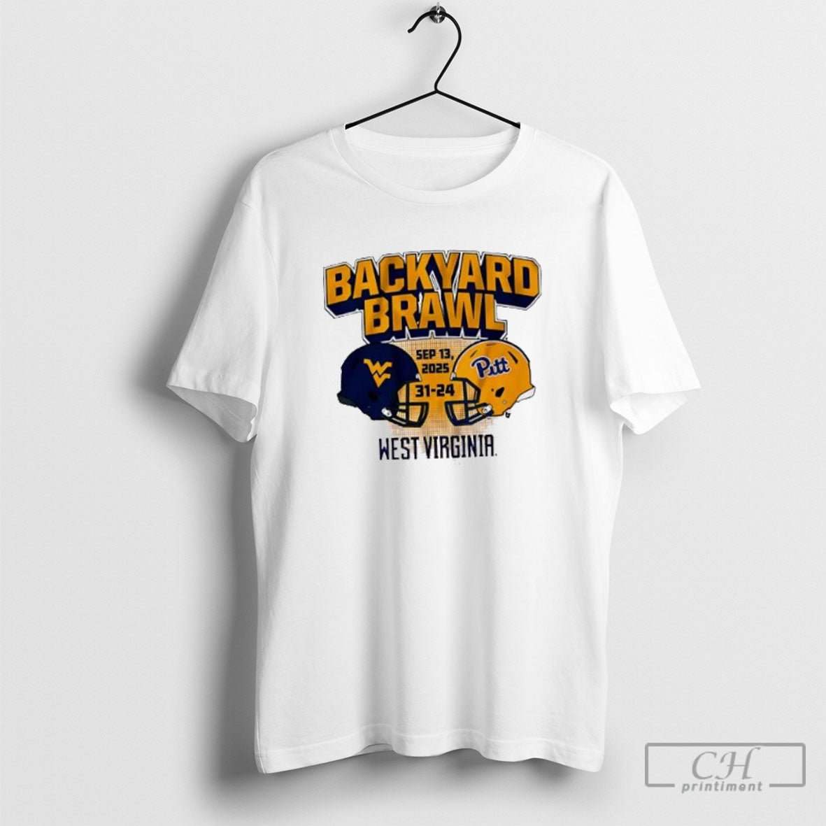 Backyard Brawl Champs West Virginia Mountaineers Vs Pitt Panthers Football Shirt Sweater