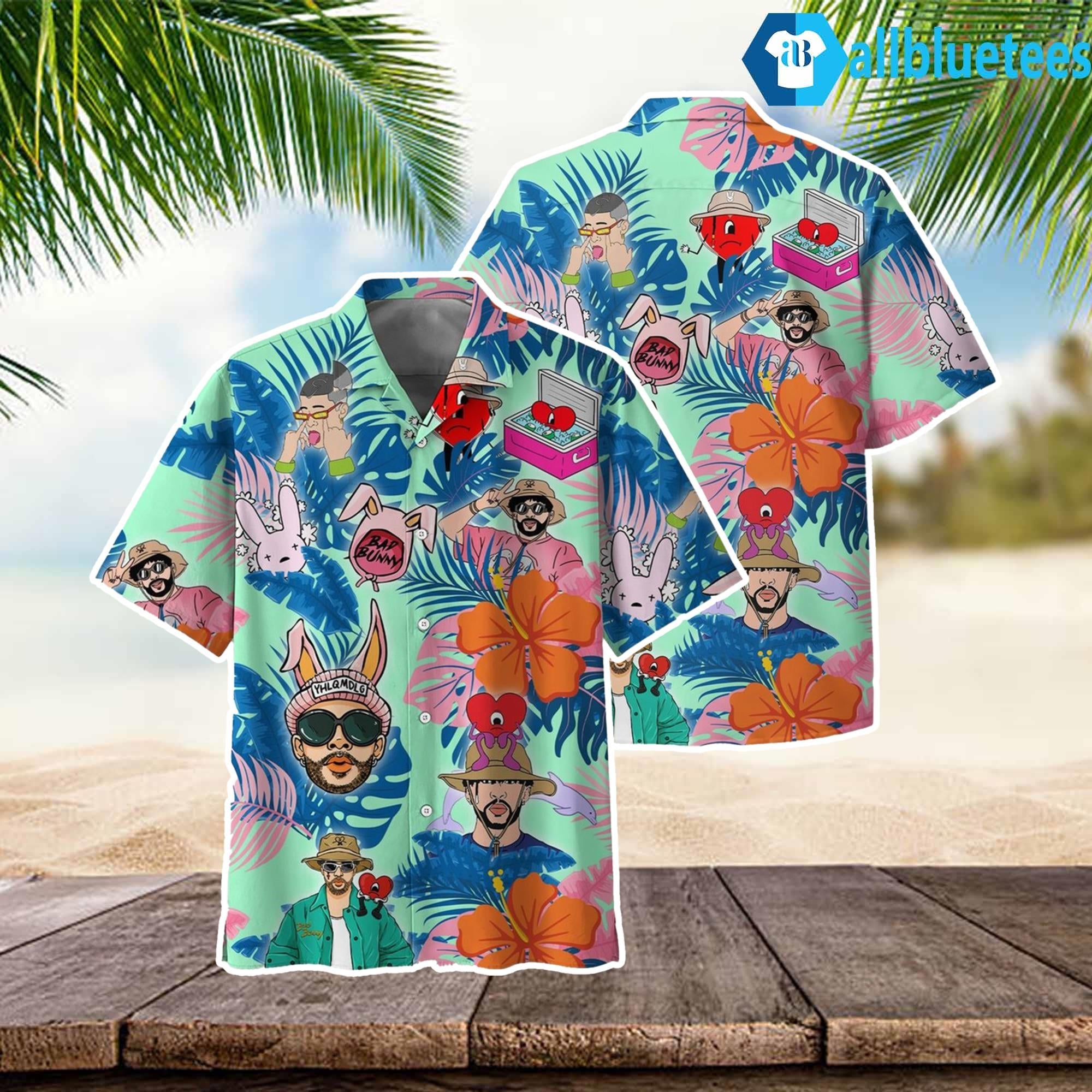 Bad Bunny Hawaiian Shirt