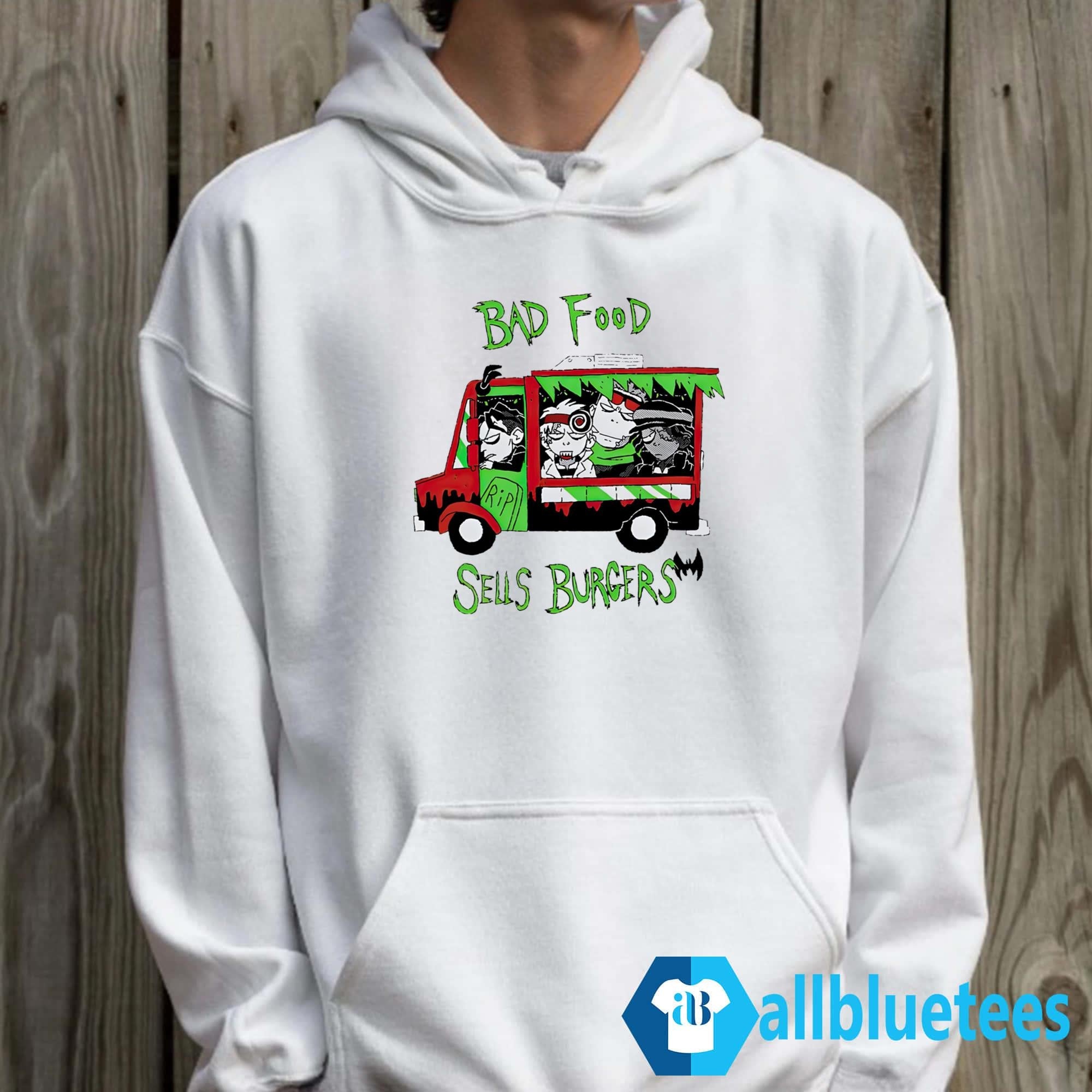Bad Food Sells Burgers Zomburger Shirt