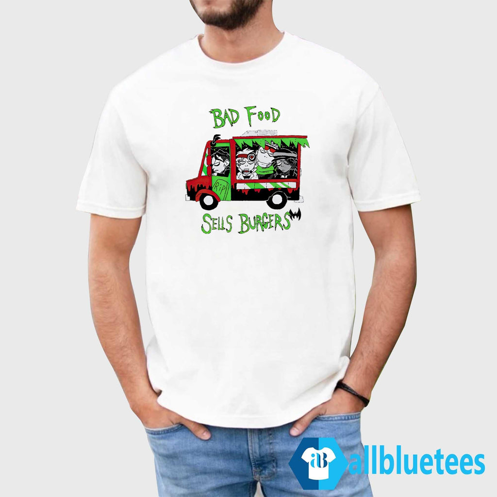 Bad Food Sells Burgers Zomburger Shirt