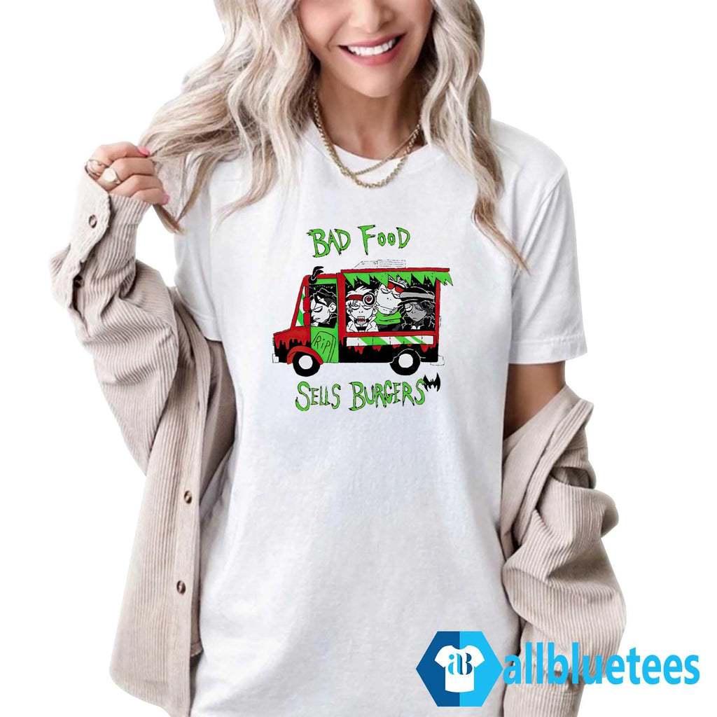 Bad Food Sells Burgers Zomburger Shirt