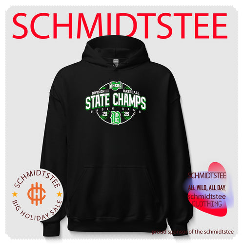 Badin Rams 2026 OHSAA Baseball D3 State Champions shirt