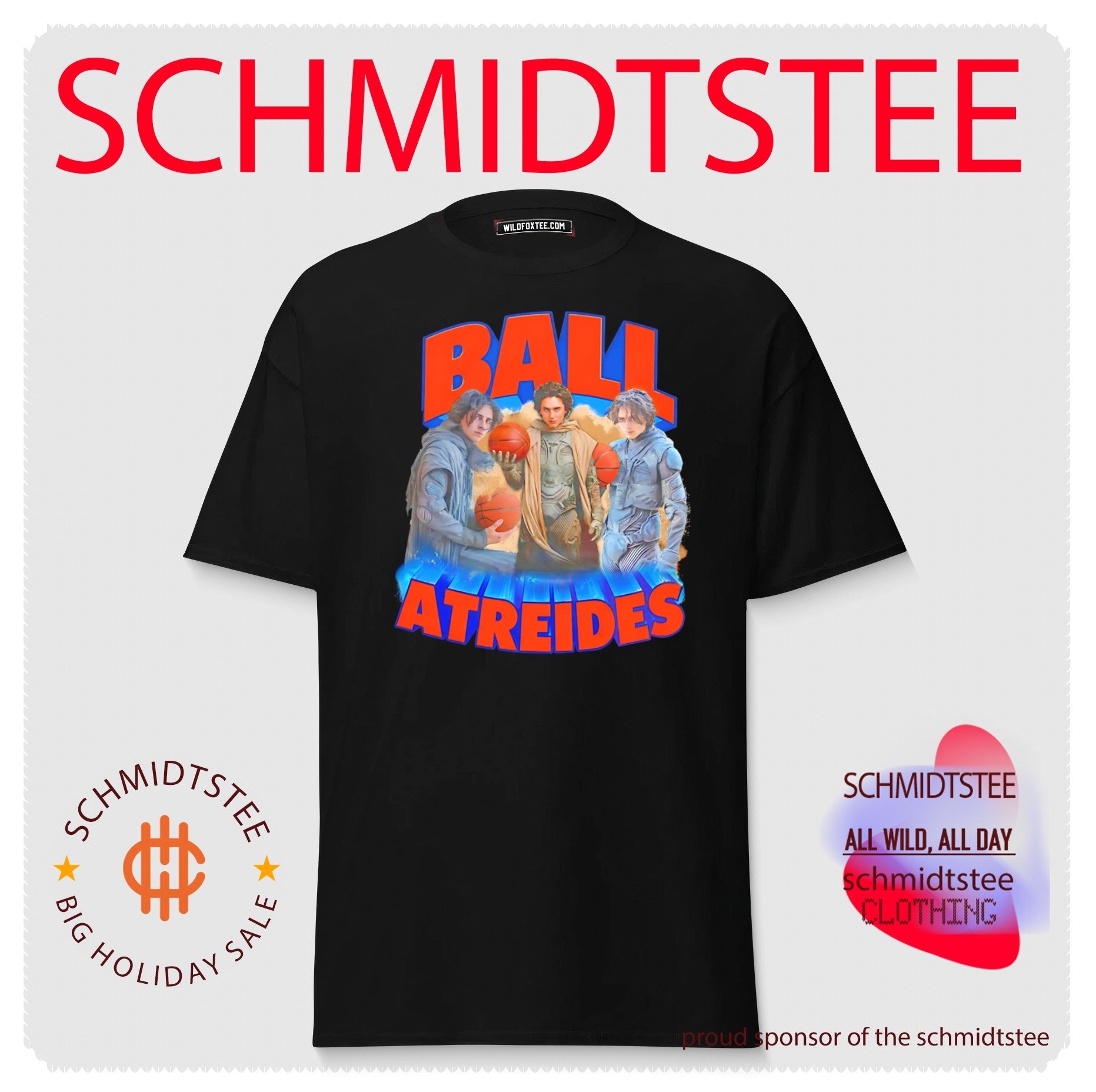 Ball Atreides player basketball graphic shirt