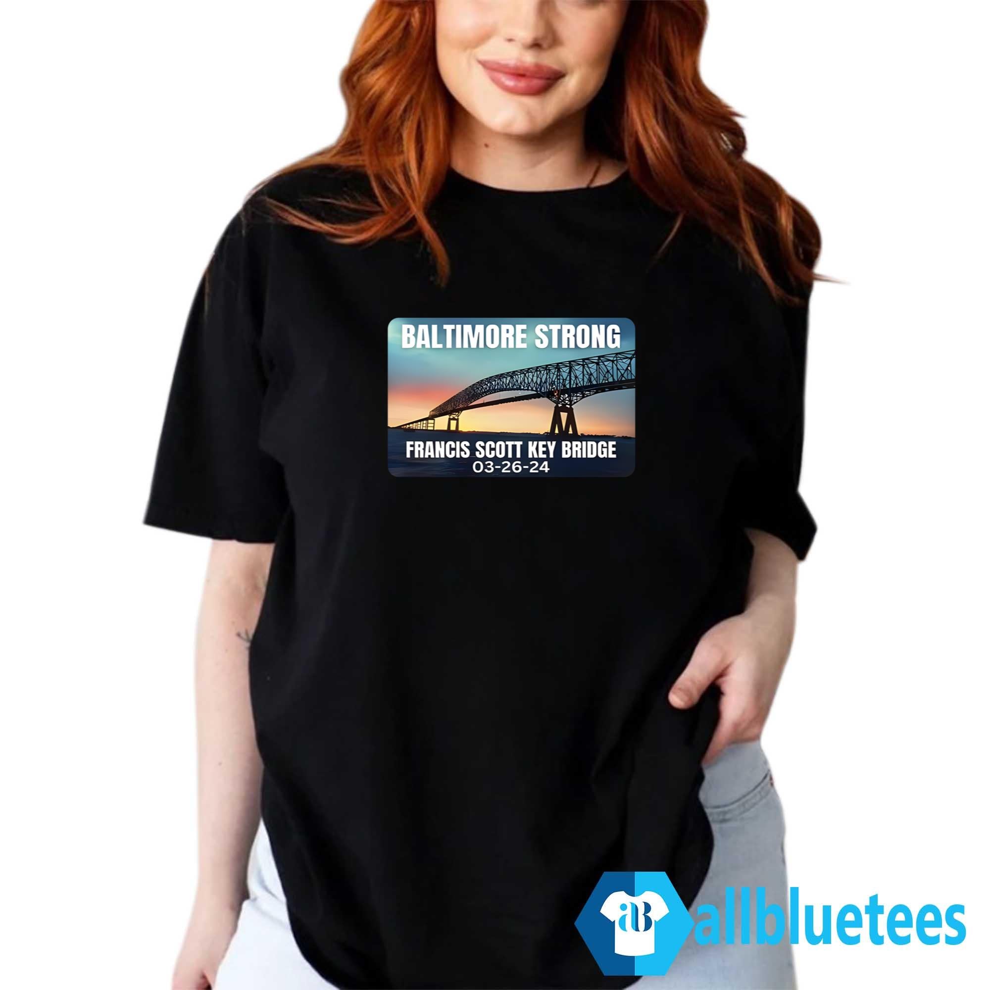 Baltimore Bridge Collapse Francis Scott Shirt