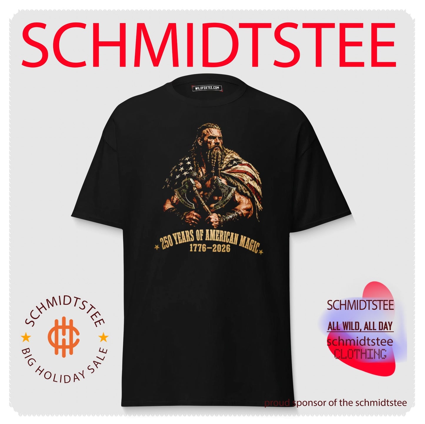 Barbarian 250 Years of American Magic 1776 2026 shirt