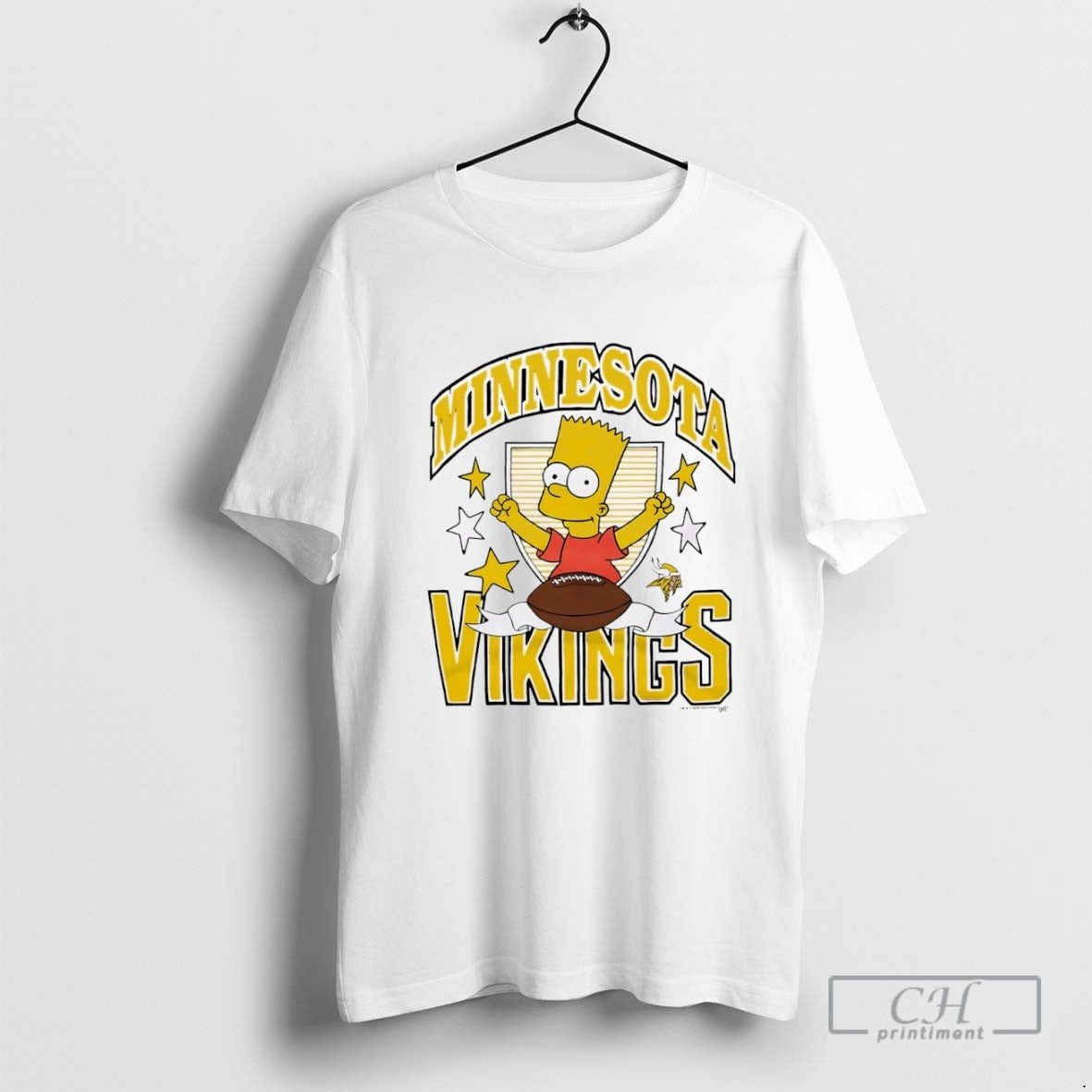 Bart The Simpsons X Minnesota Vikings
