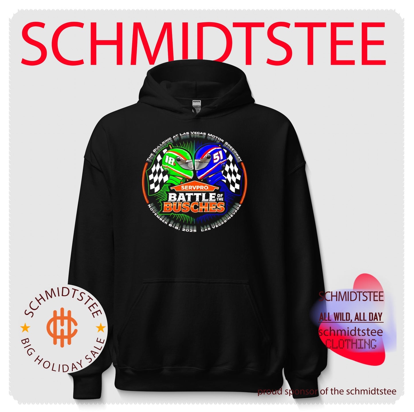 Battle of the Bushes Kyle Busch vs Brexton Busch Shirt
