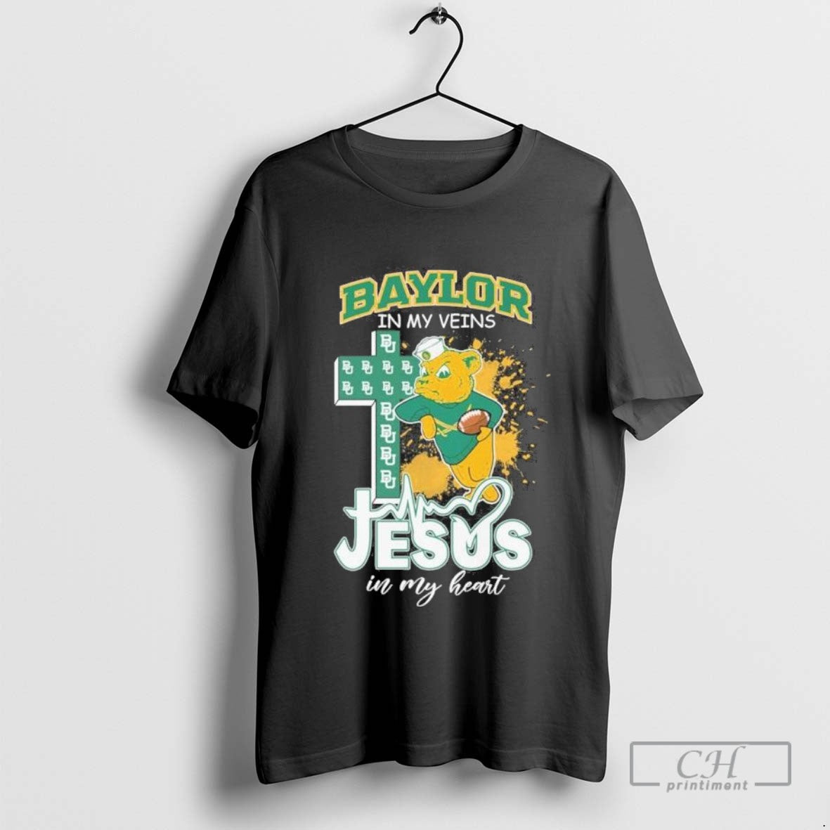 Baylor Bears Mascot In My Veins Jesus In My Hear