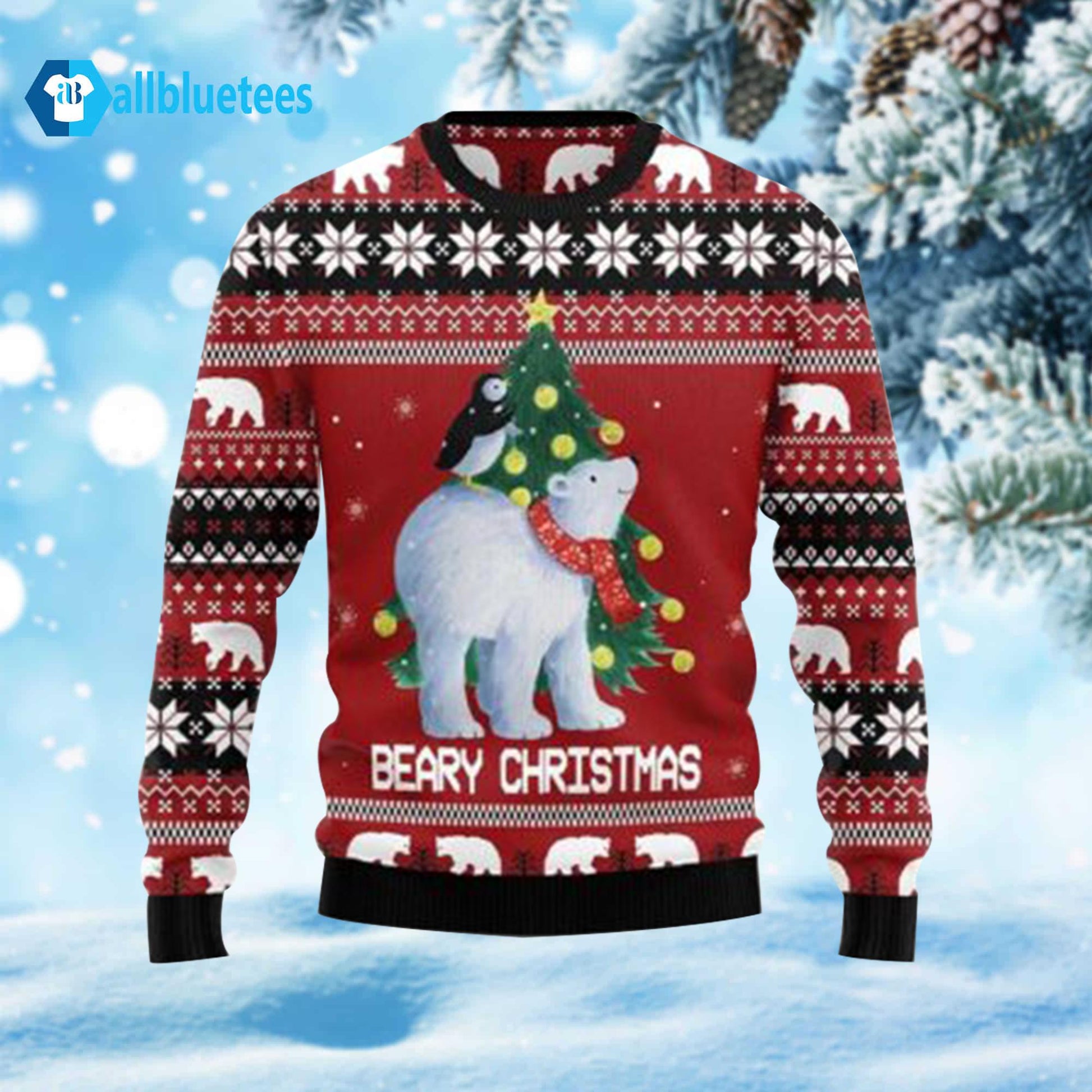 Beary Christmas Ugly Sweater