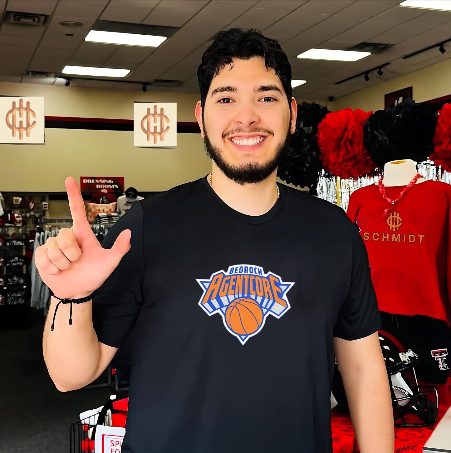 Bedrock Agentcore as New York Knicks logo shirt