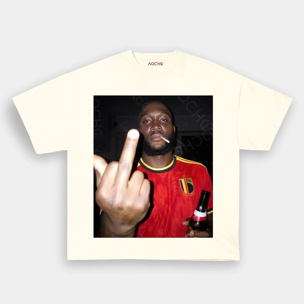 Belgium Football Team Lukaku Drunk Smoke Shirt
