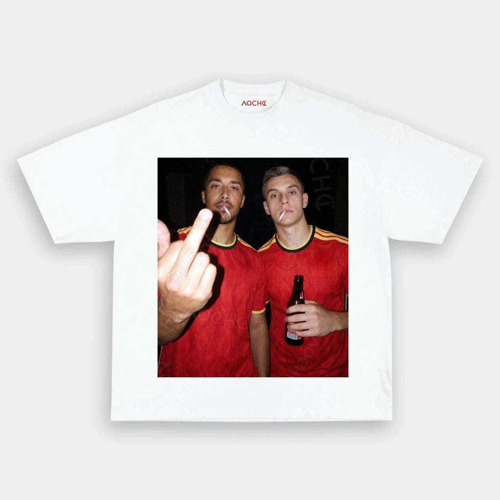 Belgium Football Team Trossard x Tielemans Drunk Shirt