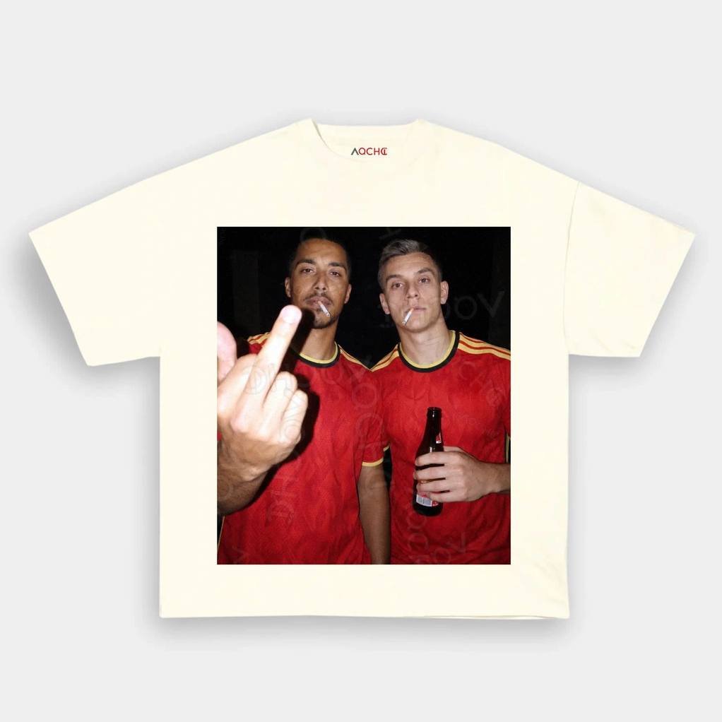 Belgium Football Team Trossard x Tielemans Drunk Shirt
