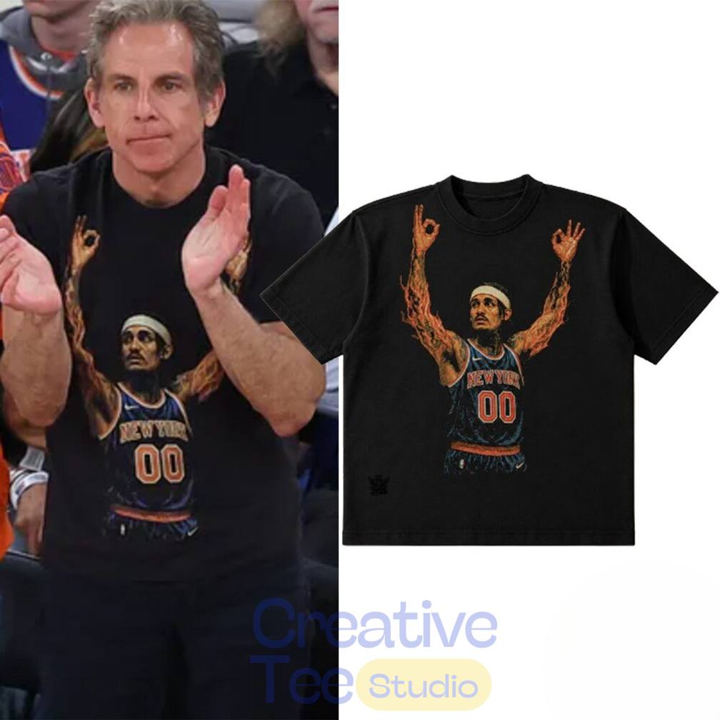 Ben Stiller New York Knicks MSG Game 1 Shirt