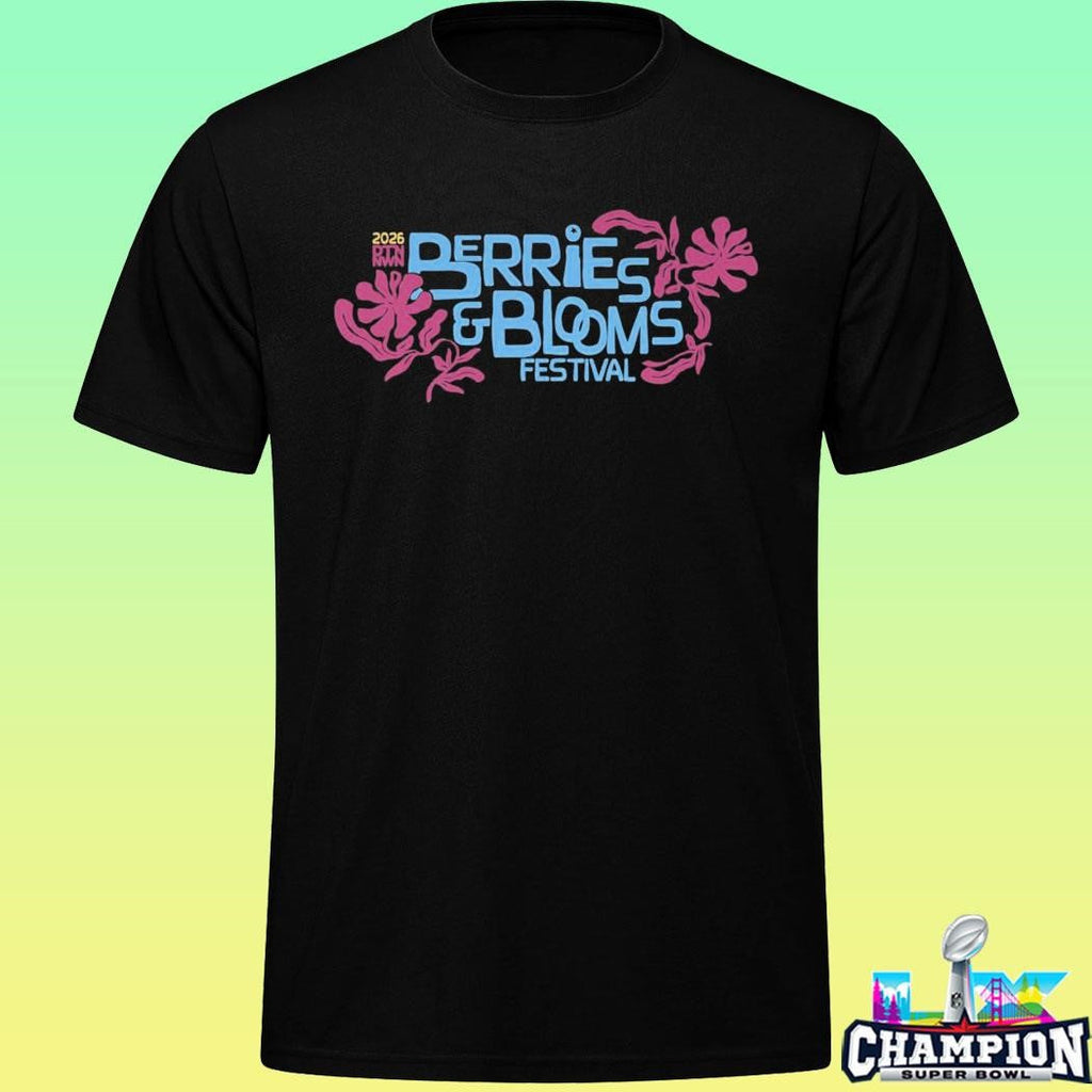 Berries and blooms festival shirt