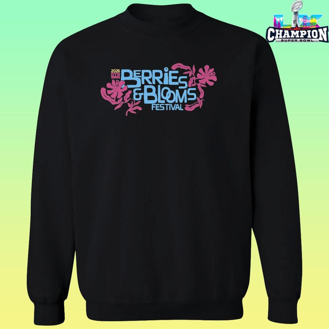 Berries and blooms festival shirt