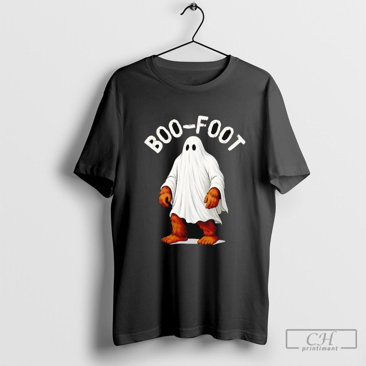 Big Foot Boo Foot Halloween Shirt Sweater