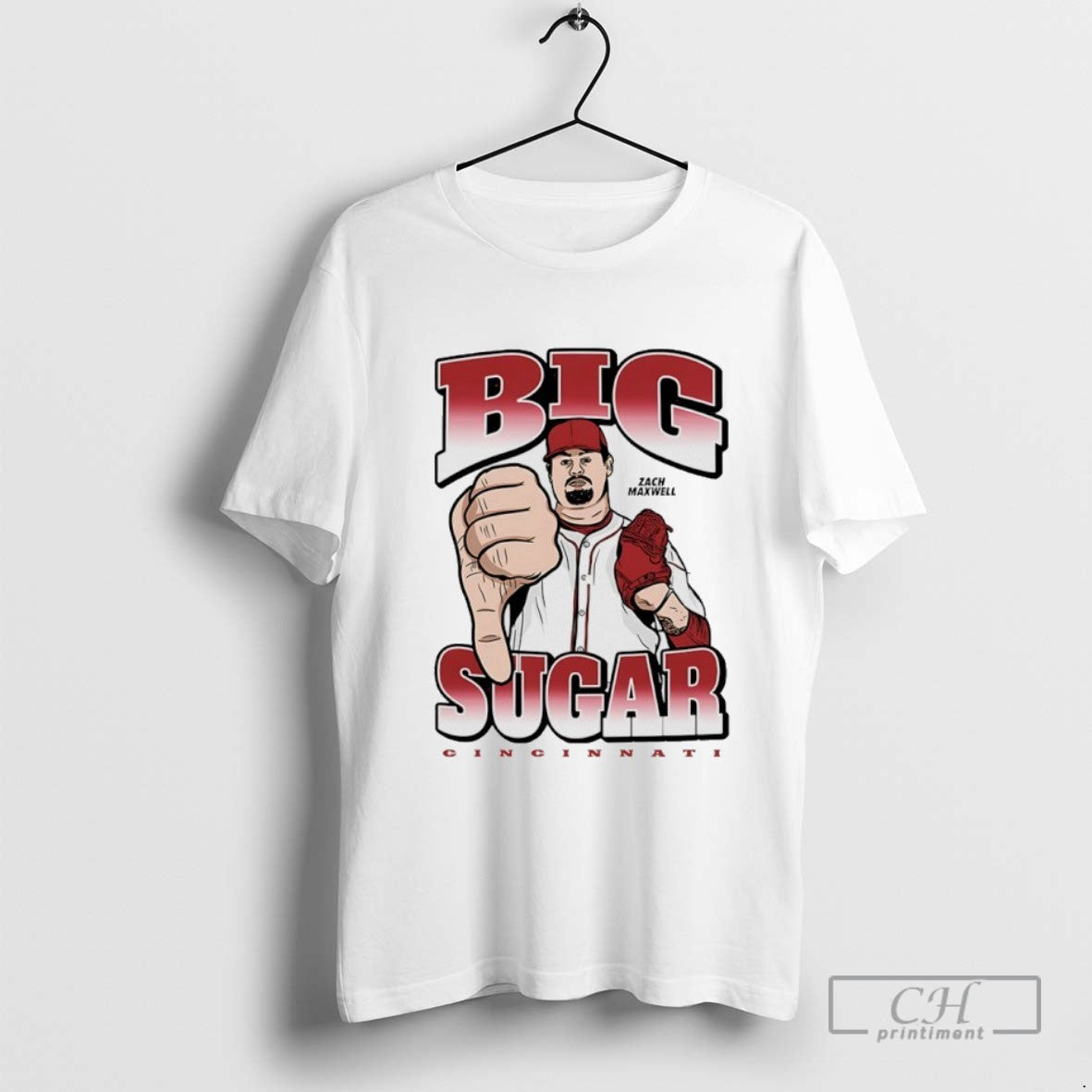 Big Sugar Zach Maxwell Cincinnati Reds Thumbs Down