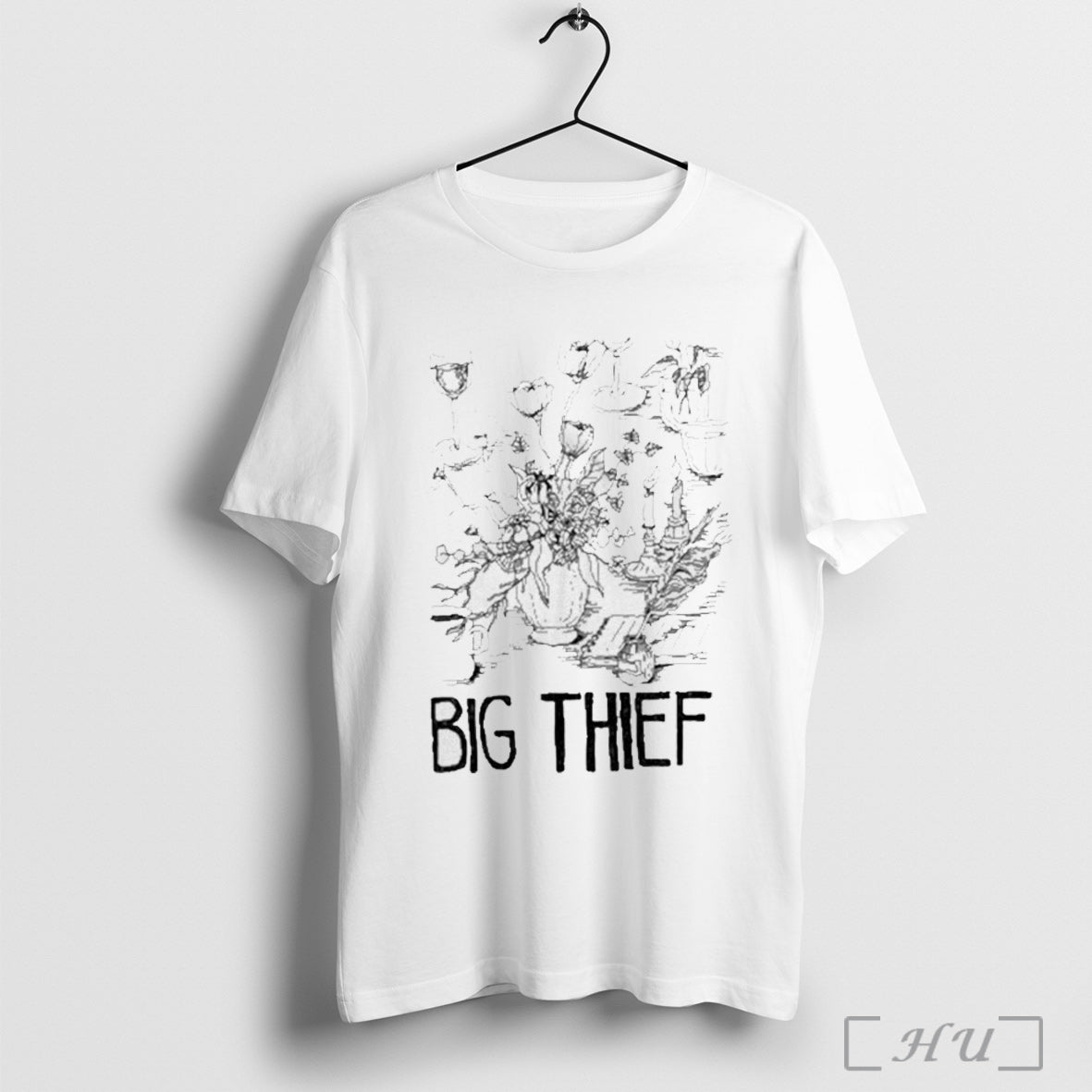 Bigthief Flowers Candles T Shirt