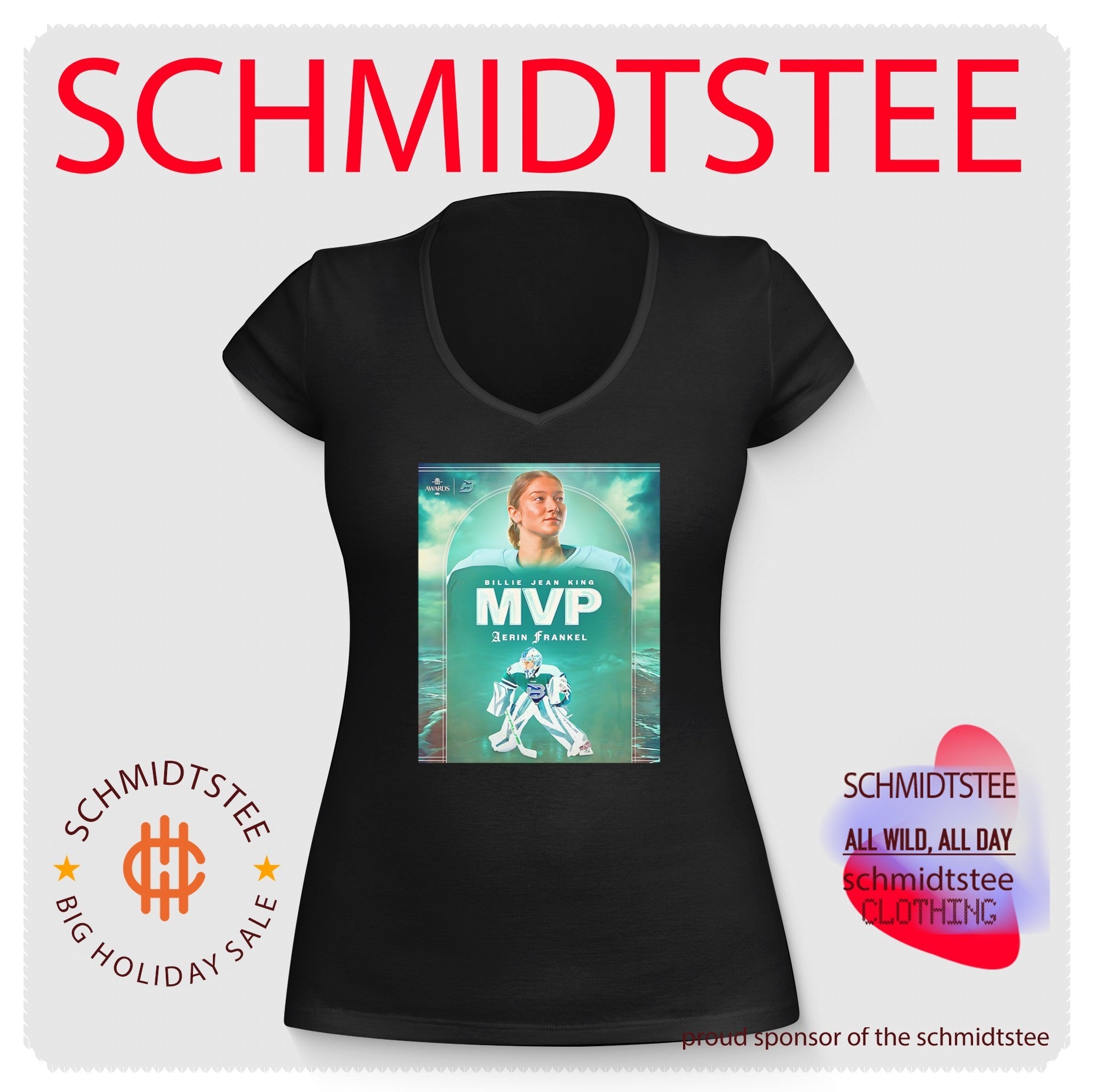 Billie Jean King Aerin Frankel the MVP shirt