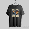 Billy Joel Stevie Nicks Two Icons One Night Retro T Shirt