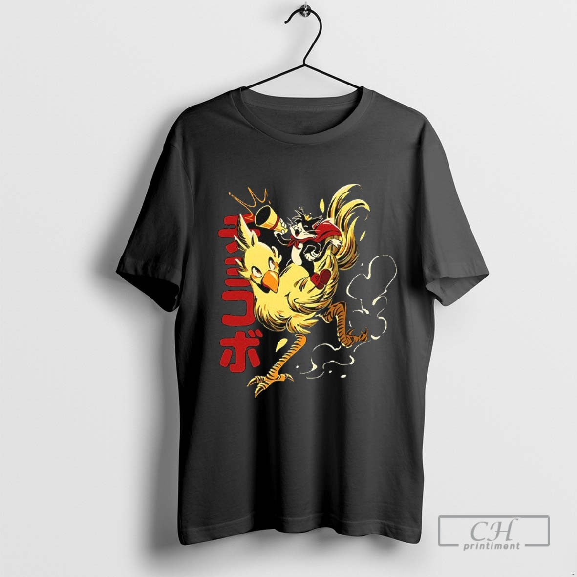 Bird And Cat Cait Sith Riding A Chocobo T Shirt Sweater