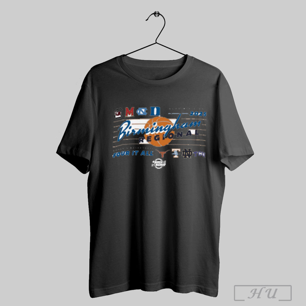 Birmingham Regional 2025 Ncaa Di Womens Basketball Championship T Shirt Sweatshirt Png