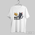 Black Cat Kicking Crown No Kings