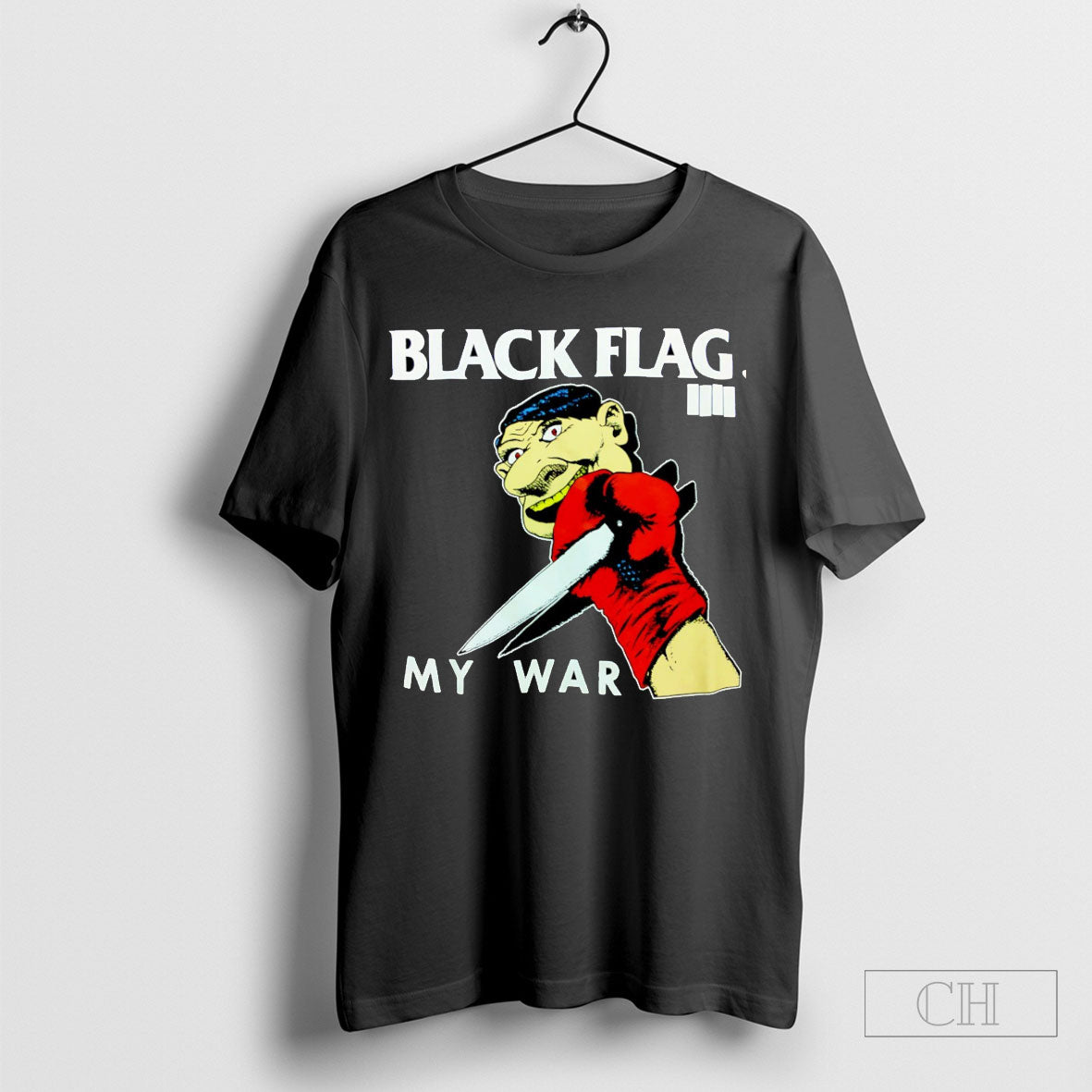 Black Flag My War Tee Shirt