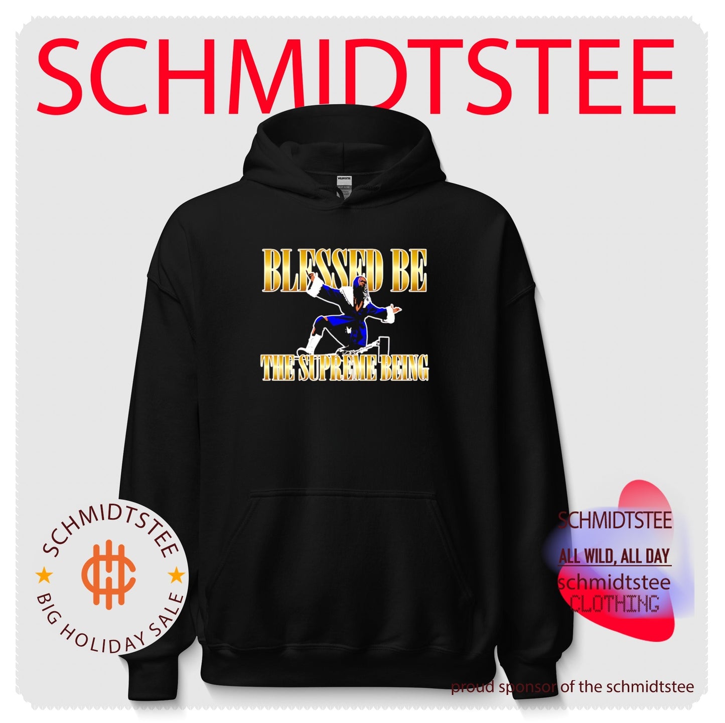 Blessed be te supreme being illustration shirt