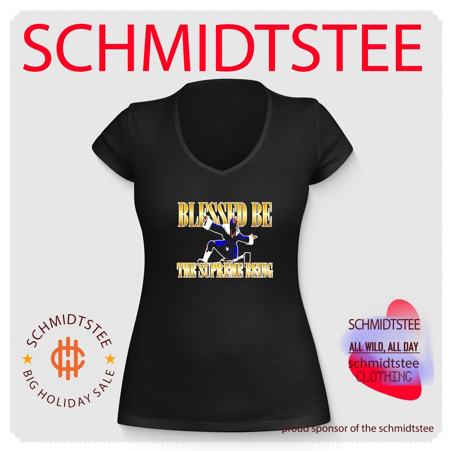 Blessed be te supreme being illustration shirt