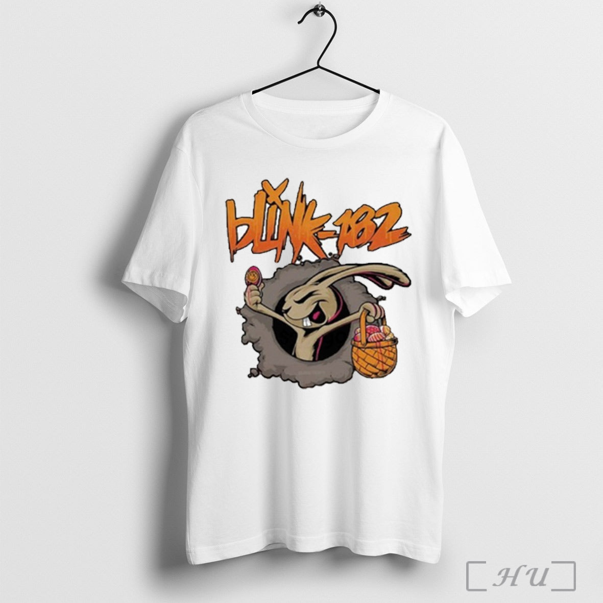 Blink 182 Happy Easter Felices Pascuas Bunny T Shirt