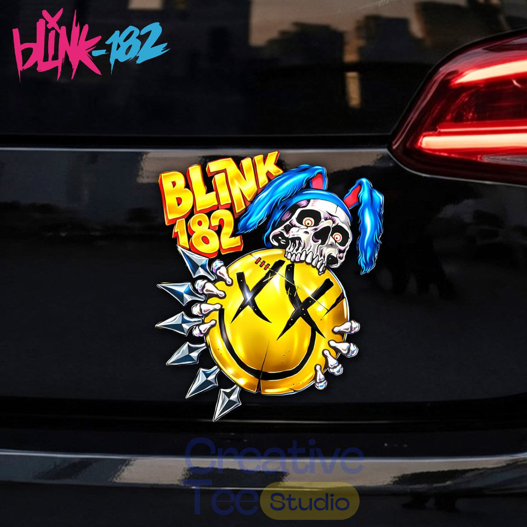 Blink-182 Premium 3D Car Name Badge
